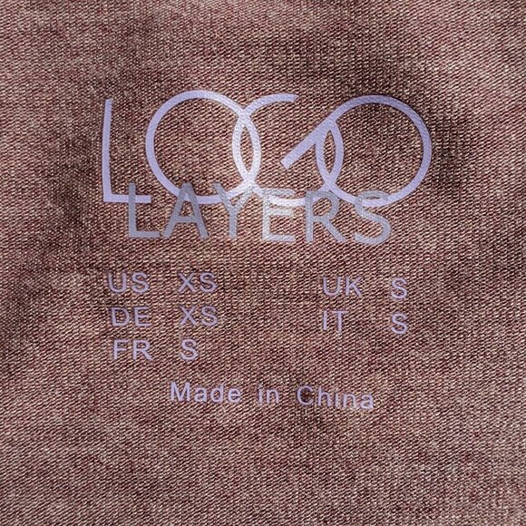 LOGO by Lori Goldstein Knit Tie Front Yoga Cardigan in Mauve Dusty Purple XS - Picture 8 of 13